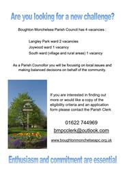 Parish Council vacancies